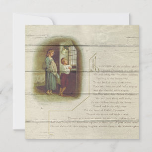 Cartes Pour Fêtes Annuelles Retro   Noël religieux Vintage