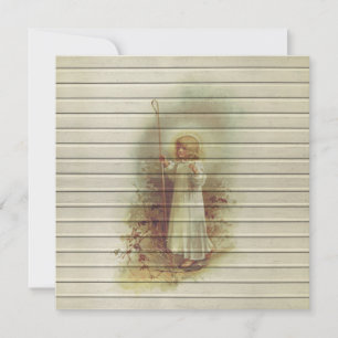 Cartes Pour Fêtes Annuelles Retro   Noël religieux Vintage