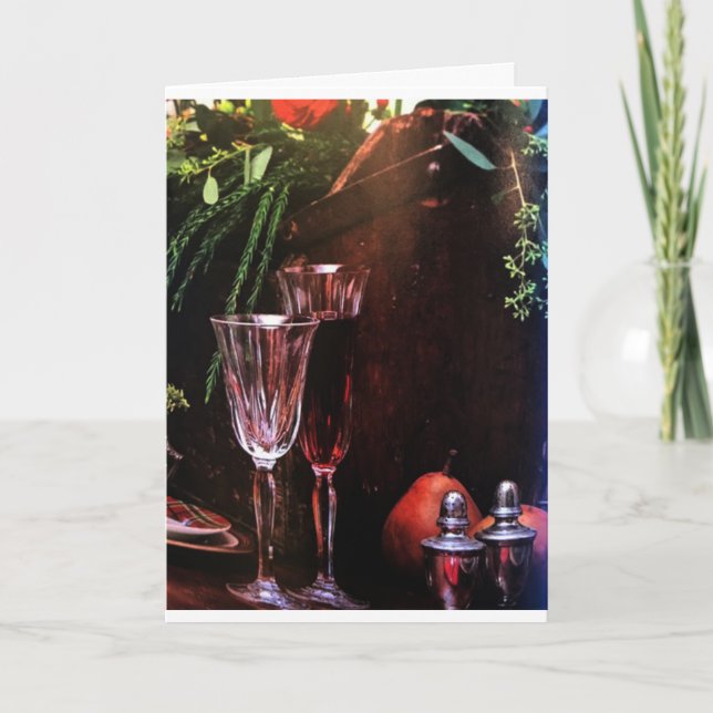 CARTES POUR FÊTES ANNUELLES RÉUNIONS-NOUS CETTE SAISON DE VACANCES (Devant)
