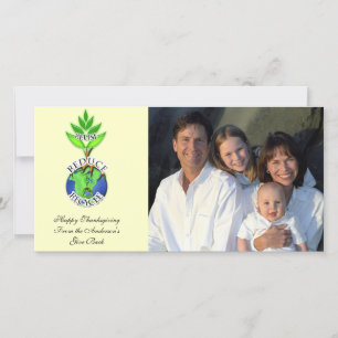 Cartes Pour Fêtes Annuelles Réutiliser le cycle ReDuce