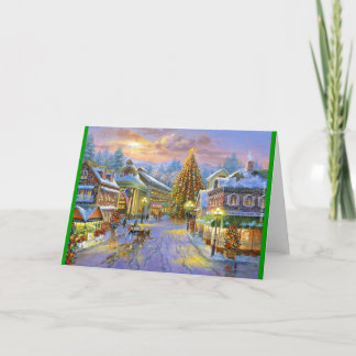 Cartes Pour Fêtes Annuelles Réveillon de Noël