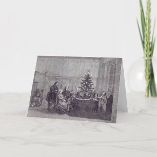 Cartes Pour Fêtes Annuelles Réveillon de Noël en Allemagne