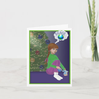 Cartes Pour Fêtes Annuelles Rêver de la paix