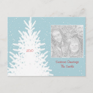 Cartes Pour Fêtes Annuelles Rêver d'un Noël blanc