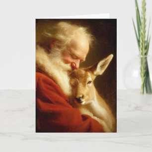 Cartes Pour Fêtes Annuelles Rêves de Noël du Père Noël