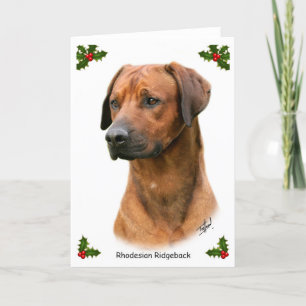 Cartes Pour Fêtes Annuelles Rhodesian Ridgeback 9Y338D-039