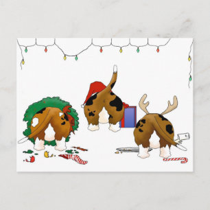 Cartes Pour Fêtes Annuelles Rien, mais un Noël à la mode