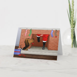 Cartes Pour Fêtes Annuelles Rien, mais un Noël sanglant