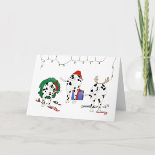Cartes Pour Fêtes Annuelles Rien n'aboutent Noël dalmatien