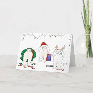 Cartes Pour Fêtes Annuelles Rien n'aboutent Noël de Bichon