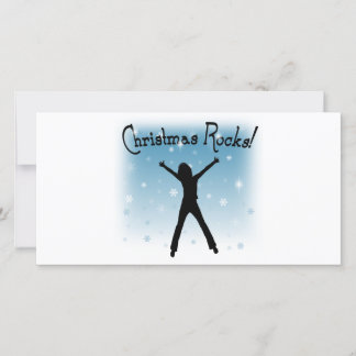 Cartes Pour Fêtes Annuelles Roches de Noël !