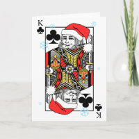 Roi de trèfle de Joyeux Noël