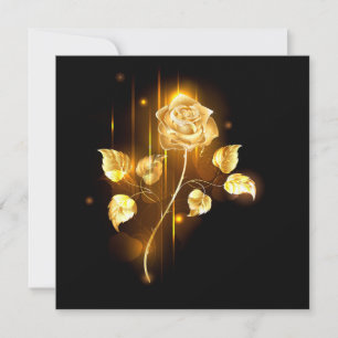 Cartes Pour Fêtes Annuelles Rose d'or ( rose d'or )