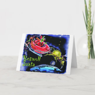 Cartes Pour Fêtes Annuelles Roswell Père Noël
