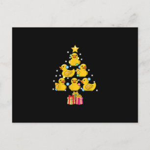 Cartes Pour Fêtes Annuelles Rubber Duck Christmas Tree Duckie Quack Christmas