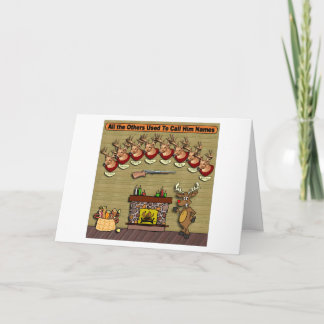 Cartes Pour Fêtes Annuelles Rudolph