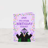 Rue Sésame | Count von Count Anniversaire