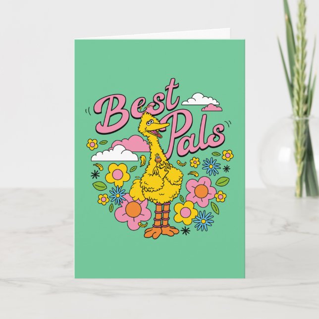 Cartes Pour Fêtes Annuelles Rue Sésame | Joyeux anniversaire (Devant)
