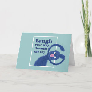 Cartes Pour Fêtes Annuelles Rue Sésame Rire à travers la journée
