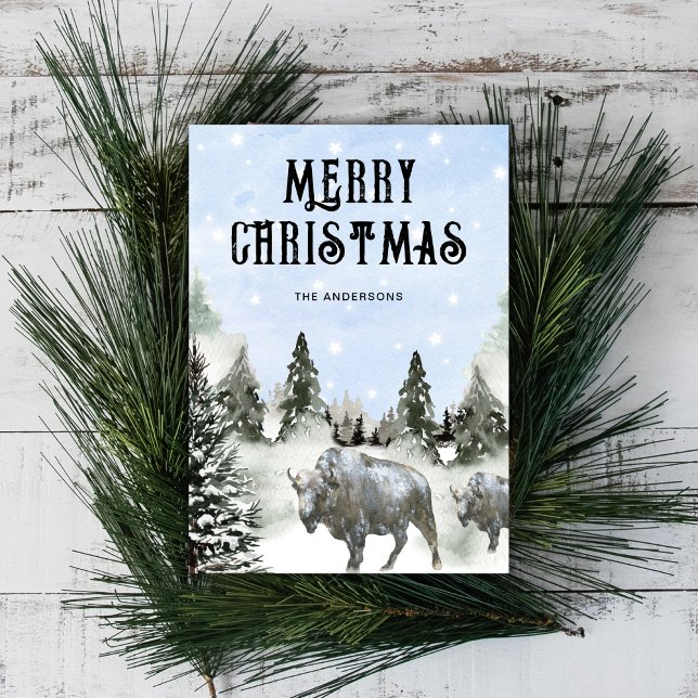 Cartes Pour Fêtes Annuelles Russe Amérique Ouest Joyeux Noël (Créateur téléchargé)