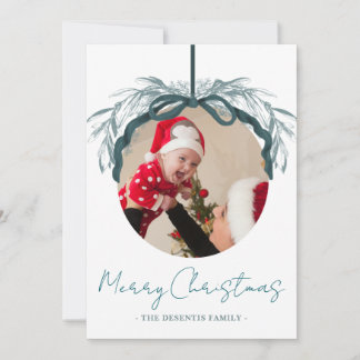 Cartes Pour Fêtes Annuelles Russie À feuillage persistant ruban ornement de No