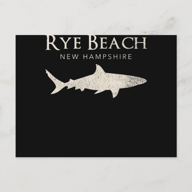 Cartes Pour Fêtes Annuelles Rye Beach New Hampshire - Cadeaux d'amoureux des r (Devant)
