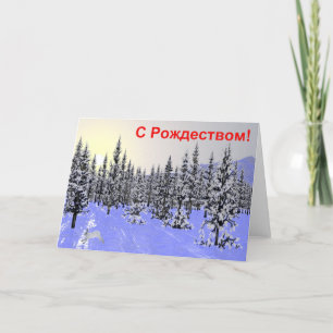 Cartes Pour Fêtes Annuelles S Rozhdestvom - Solstice d'hiver