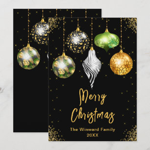 Cartes Pour Fêtes Annuelles Safari Décorations de Noël Joyeux Noël