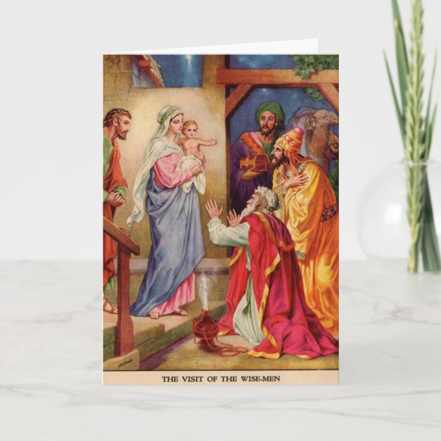 Cartes Pour Fêtes Annuelles sages (Devant)