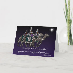 Cartes Pour Fêtes Annuelles Sages/Mat 2:10-11