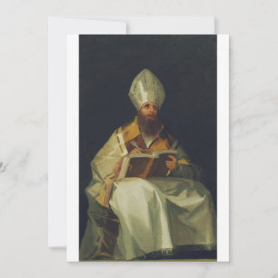 Cartes Pour Fêtes Annuelles Saint Ambrose par Francisco de Goya