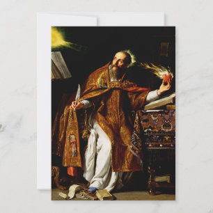 Cartes Pour Fêtes Annuelles Saint Augustin d'Hippopotame