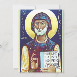 Cartes Pour Fêtes Annuelles Saint Benoît de Nursia