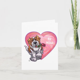 Cartes Pour Fêtes Annuelles Saint-Bernard Valentin
