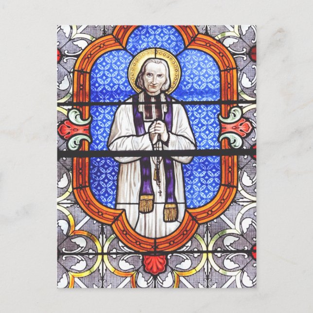 Cartes Pour Fêtes Annuelles Saint Jean Baptiste Marie Vianney (Devant)