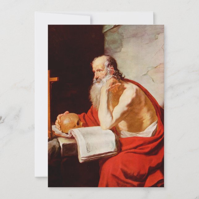 Cartes Pour Fêtes Annuelles Saint Jérôme (Devant)