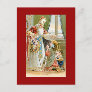 Cartes Pour Fêtes Annuelles Saint Nicolas de Noël