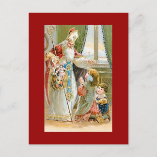 Cartes Pour Fêtes Annuelles Saint Nicolas de Noël