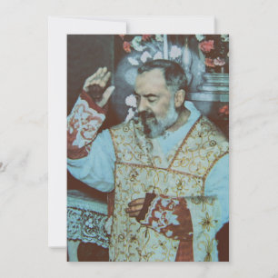 Cartes Pour Fêtes Annuelles Saint Padre Pio