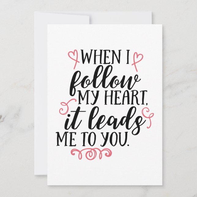 Cartes Pour Fêtes Annuelles Saint Valentin (Devant)