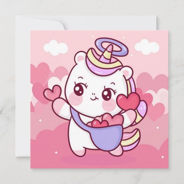 Cartes Pour Fêtes Annuelles Saint Valentin (Devant)