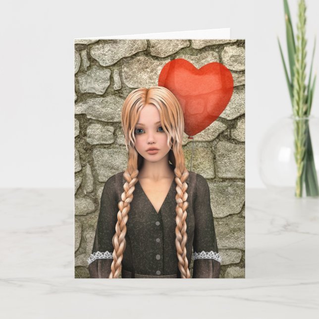 Cartes Pour Fêtes Annuelles Saint Valentin (Devant)