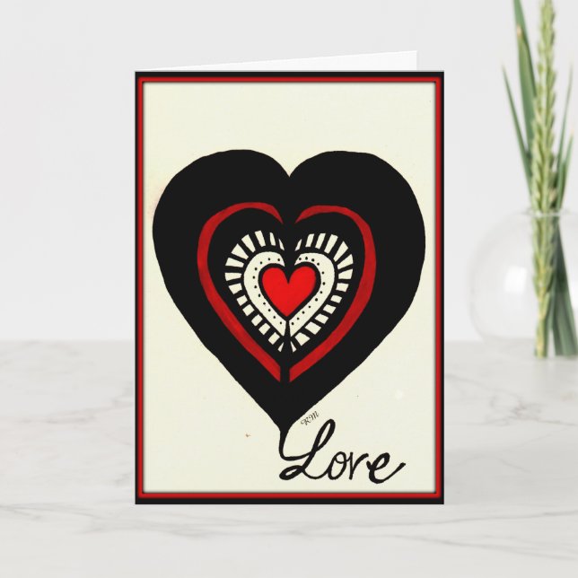Cartes Pour Fêtes Annuelles Saint Valentin (Devant)