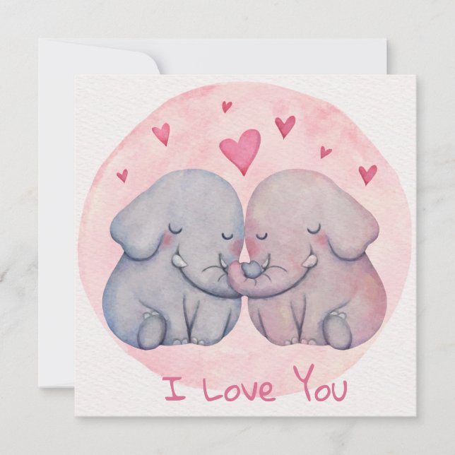 Cartes Pour Fêtes Annuelles Saint Valentin (Devant)