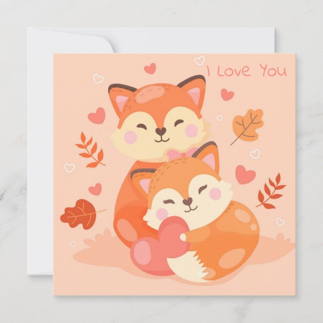 Cartes Pour Fêtes Annuelles Saint Valentin (Devant)