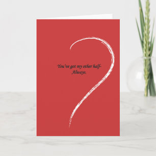 Cartes Pour Fêtes Annuelles Saint Valentin Amour