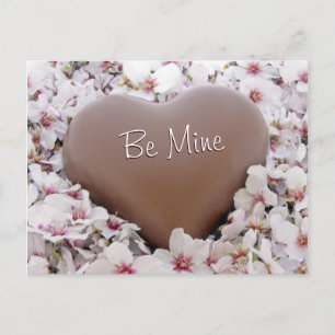 Cartes Pour Fêtes Annuelles Saint-Valentin : Coeur de chocolat sucré