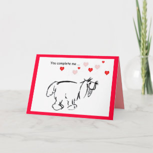 Cartes Pour Fêtes Annuelles Saint Valentin de chiot amour