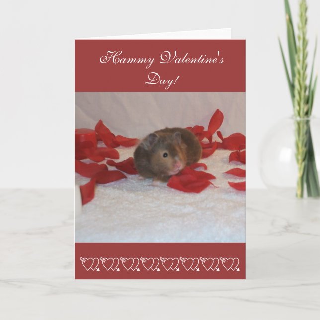 Cartes Pour Fêtes Annuelles Saint-Valentin de Hammie (Devant)