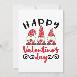 Cartes Pour Fêtes Annuelles Saint Valentin Gnome Swedish Tomte